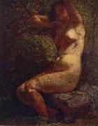 Gustave Courbet Baigneuse Spain oil painting artist